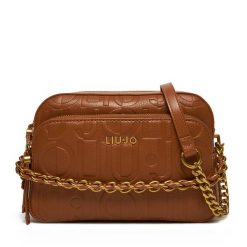 Torebka Liu Jo. Brązowe listonoszki damskie Liu Jo, bez wzorów, bez dodatków. Za 579.99 zł.