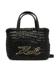 KARL LAGERFELD Torebka B2W30224 Czarny. Czarne torebki klasyczne damskie Karl Lagerfeld, bez wzorów, ze skóry, bez dodatków. Za 1,299.00 zł.