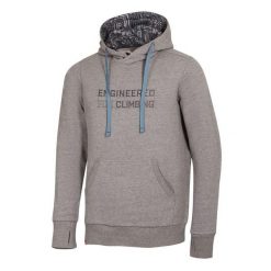 Bluza z kapturem męska Ocun Hoodie. Szare bluzy z kapturem męskie Ocun, m. Za 230.99 zł.