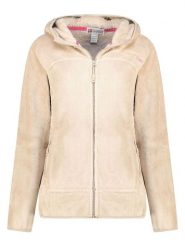 ANAPURNA Kurtka polarowa "Uternel" w kolorze beżowym rozmiar: XXL. Brązowe kurtki damskie ANAPURNA, xxl, bez wzorów, z polaru, bez kaptura. Za 88.02 zł.