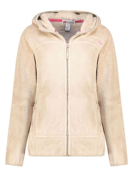 ANAPURNA Kurtka polarowa "Uternel" w kolorze beżowym rozmiar: XXL. Brązowe kurtki damskie ANAPURNA, xxl, bez wzorów, z polaru, bez kaptura. Za 92.64 zł.