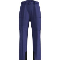Spodnie softshellowe Odlo Pants regular length X-ALP 3L. Niebieskie spodnie materiałowe damskie Odlo, bez wzorów, z hardshellu. Za 1,899.99 zł.