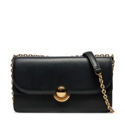 Torebka Furla. Czarne torebki klasyczne damskie Furla, bez wzorów, wizytowe, bez kołnierzyka, bez ramiączek. Za 1,249.00 zł.