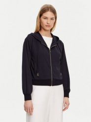 Gaudi Bluza 511BD64003 Granatowy Regular Fit. Niebieskie bluzy bez kaptura damskie GAUDI, l, z syntetyku. Za 319.99 zł.