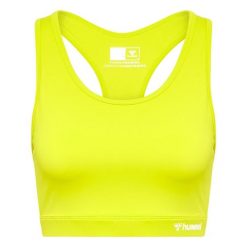 Biustonosz dla kobiet Hummel Mt Active. Zielone biustonosze HUMMEL, bez wzorów. Za 181.50 zł.