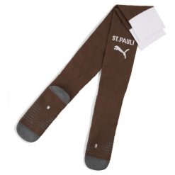 Męskie skarpety FC St. Pauli 25/26 PUMA Espresso Brown White. Białe skarpetki męskie Puma, bez wzorów. Za 89.00 zł.