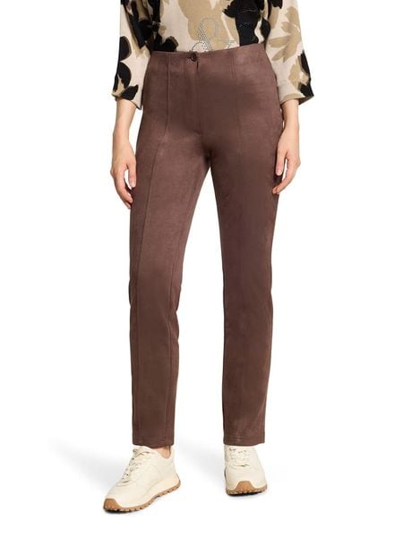 Betty Barclay Spodnie w kolorze jasnobrązowym rozmiar: 46. Brązowe spodnie materiałowe damskie Betty Barclay, bez wzorów, z materiału. Za 184.95 zł.