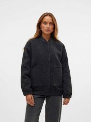 Vero Moda Kurtka "Amber" w kolorze czarnym rozmiar: L. Czarne kurtki damskie Vero Moda, l, bez wzorów, bez kaptura. Za 114.17 zł.