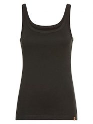 Camel Active Top w kolorze czarnym rozmiar: M. Czarne topy damskie Camel Active, m, bez wzorów, z bawełny, bez kołnierzyka. Za 60.99 zł.