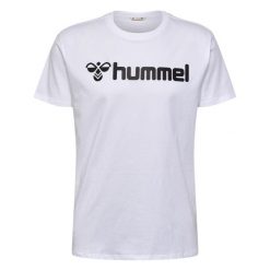 Koszulka Hummel Go 2.0 Logo. Białe t-shirty sportowe męskie HUMMEL, bez ramiączek, do piłki nożnej. Za 137.50 zł.