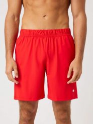 Bjorn_borg ACE SPORTS 8" SHORTS z recyklowanego poliamidu – FLAME SCARLET. Czerwone szorty męskie Björn Borg, bez wzorów, z materiału, sportowe. Za 291.00 zł.