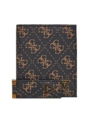 Guess Zestaw portfel i brelok Gift Box GFBOXM P3301 Brązowy. Brązowe portfele męskie Guess, z aplikacjami, ze skóry. Za 359.99 zł.