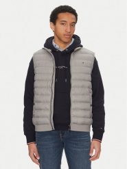 Tommy Hilfiger Kamizelka MW0MW38982 Szary Regular Fit. Szare kamizelki męskie Tommy Hilfiger, m, z bawełny. Za 495.99 zł.