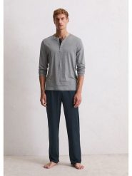 Marc O´Polo Piżama w kolorze granatowo-szarym rozmiar: XXL. Niebieskie piżamy męskie xxl, bez wzorów, z bawełny, bez ramiączek. Za 171.45 zł.