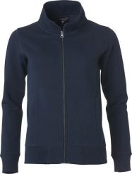 Clique Classic Cardigan Women bluza-kardigan, dark navy. Niebieskie bluzy bez kaptura damskie CLIQUE, l, z bawełny. Za 212.53 zł.