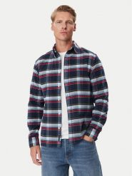 Tommy Jeans Koszula DM0DM23615 Granatowy Regular Fit. Niebieskie koszule męskie Tommy Jeans, m, bez wzorów, z jeansu, bez kołnierzyka, bez ramiączek. Za 369.99 zł.