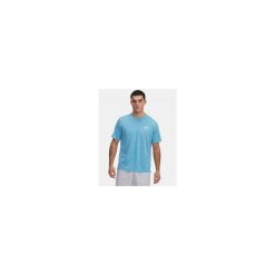 T-Shirt Męski Sportowy Under Armour Tech Vent Geotessa. Niebieskie t-shirty męskie Under Armour, m, bez wzorów, bez kołnierzyka. Za 159.99 zł.