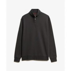 Bluza Superdry Utility Henley. Szare bluzy bez kaptura męskie Superdry., s. Za 335.65 zł.