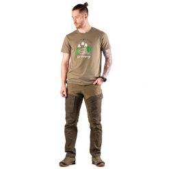 Spodnie myśliwskie męskie Tagart 4Track Brown wytrzymałe. Brązowe spodnie materiałowe męskie tagart, bez wzorów. Za 529.00 zł.