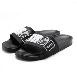 Klapki sportowe Zerod Tech Slides. Czarne klapki damskie ZEROD, z materiału. Za 195.00 zł.