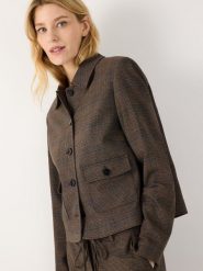 More & More Krótkie marynarki Kobiety brązowy|niebieski, 40. Brązowe marynarki i żakiety damskie MORE & MORE, bez wzorów, eleganckie. Za 699.95 zł.