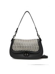 Hispanitas Torebka BI254150 Czarny. Czarne torebki klasyczne damskie Hispanitas, bez wzorów, ze skóry, bez dodatków. Za 479.99 zł.