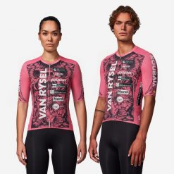 Koszulka na rower szosowy Van Rysel RCR-R Replica VR Roubaix. T-shirty sportowe męskie VAN RYSEL, l, z elastanu, bez ramiączek, rowerowe. Za 299.99 zł.