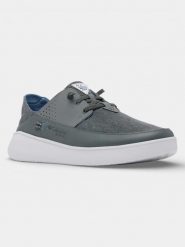 Buty Męskie Columbia Boatside Relaxed PFG. Białe buty trekkingowe męskie Columbia, na lato, z materiału, bez zapięcia, trekkingowe. Za 339.00 zł.