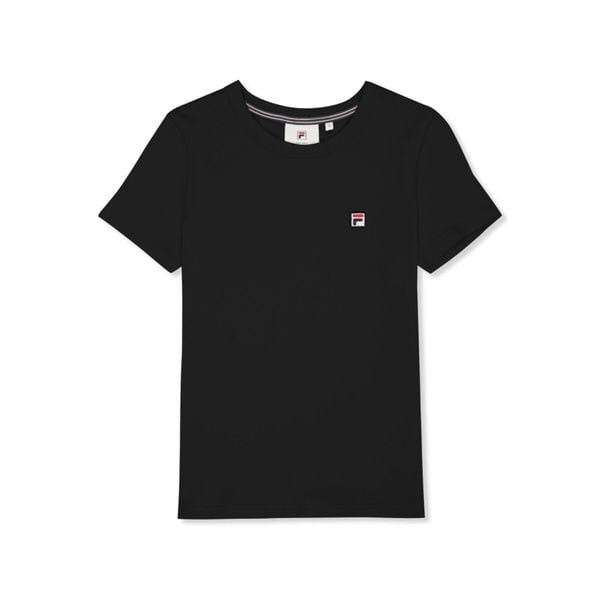 Damska koszulka o wąskim kroju Fila Biella. Białe t-shirty damskie Fila, m, bez wzorów, z materiału, bez ramiączek. Za 195.50 zł.
