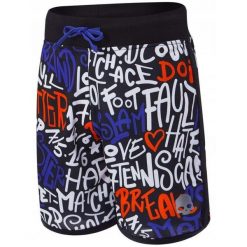 Spodenki tenisowe męskie Hydrogen Graffiti Tech Shorts. Czarne szorty męskie HYDROGEN, bez wzorów, sportowe. Za 249.00 zł.