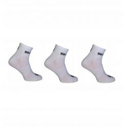 Skarpety turystyczne Salomon Active Wear Quarter 3 pary, niskie. Białe skarpetki damskie Salomon, bez wzorów. Za 40.00 zł.
