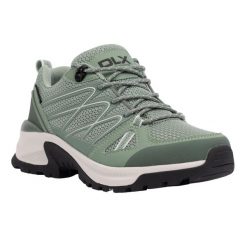 Buty Sportowe Damskie Zindzi II DLX. Niebieskie buty sportowe na co dzień damskie Trespass, bez wzorów, z materiału, trekkingowe. Za 498.99 zł.