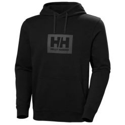 Bluza z kapturem Helly Hansen Box. Czarne bluzy z kapturem męskie Helly Hansen, na lato, m, z bawełny. Za 330.00 zł.