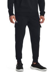 Under Armour Spodnie dresowe "Rival" w kolorze czarnym rozmiar: L. Czarne spodnie dresowe męskie Under Armour, bez wzorów, z dresówki. Za 165.71 zł.