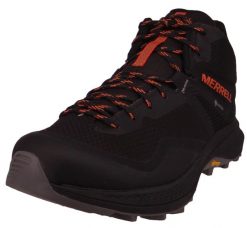 Buty trekkingowe męskie Merrell Mqm 3 Mid Gtx Gore-tex. Czarne buty trekkingowe męskie MERRELL, z gore-texu, za kostkę, bez zapięcia, trekkingowe, gore-tex. Za 829.99 zł.