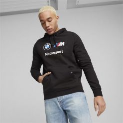 Męska polarowa bluza z kapturem BMW M Motorsport PUMA. Czarne bluzy z kapturem męskie Puma, m, z polaru. W wyprzedaży za 269.00 zł.