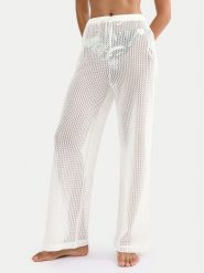 Triumph Spodnie plażowe Beach MyWear Crochet 10226465 Biały Relaxed Fit. Białe spodnie materiałowe damskie Triumph, bez wzorów, z syntetyku. Za 159.99 zł.