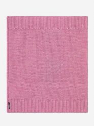 Ecoalf Wełniany szal-koło w kolorze jasnoróżowym - 24,5 x 30 cm rozmiar: onesize. Różowe szaliki i kominy damskie Ecoalf, bez wzorów, ze skóry. Za 105.38 zł.