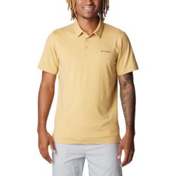 Koszulka polo z krótkim rękawem męska Tech Trail Polo Shirt. Żółte koszulki polo męskie Columbia, m, bez wzorów, z elastanu, bez ramiączek. Za 159.99 zł.
