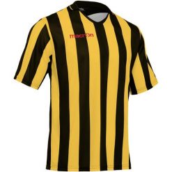 Koszulka Macron maia. Czarne t-shirty sportowe męskie Macron, m, bez ramiączek, do piłki nożnej. Za 189.50 zł.