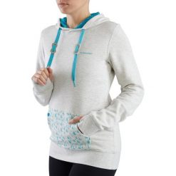 Bluza turystyczna damska Viking Laxa Bamboo z kapturem. Szare bluzy z kapturem damskie VIKING, s. W wyprzedaży za 126.49 zł.