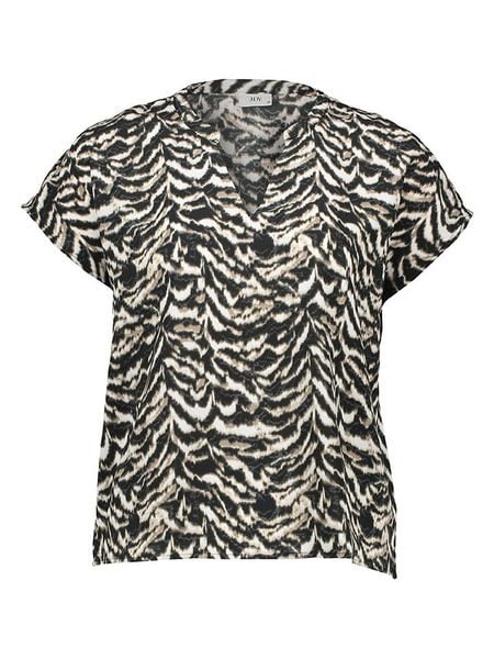 JDY Bluzka w kolorze brązowo-beżowym rozmiar: 38. Szare bluzki damskie JDY, bez wzorów, bez kołnierzyka, bez ramiączek. Za 52.30 zł.