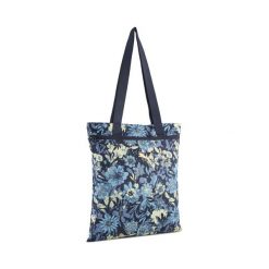 Torba typu tote Pop PUMA New Navy Floral Aop Blue. Niebieskie torebki klasyczne damskie Puma, bez wzorów, z nadrukiem, bez dodatków. Za 89.00 zł.