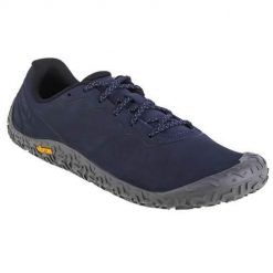 Buty do chodzenia męskie Merrell Vapor Glove. Niebieskie obuwie do biegania damskie MERRELL. Za 607.00 zł.