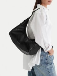 G-Star Raw Torebka EO-LDA8296 Czarny. Czarne torebki klasyczne damskie G-Star Raw, bez wzorów, z materiału, bez dodatków. Za 229.99 zł.