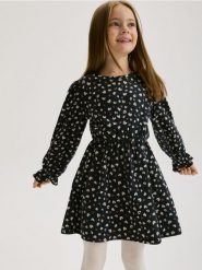 Sukienka we wzory - wielobarwny. Sukienki dziewczęce Reserved, bez wzorów, z tkaniny, bez ramiączek. W wyprzedaży za 39.99 zł.