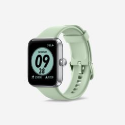 Second Life - Zegarek smartwatch multisportowy cardio... - Stan Doskonały. Zielone, cyfrowe zegarki damskie Decathlon, plastikowe. Za 152.99 zł.