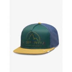 Czapka z daszkiem La Sportiva LS Trucker. Zielone czapki męskie La Sportiva, bez wzorów. Za 125.99 zł.