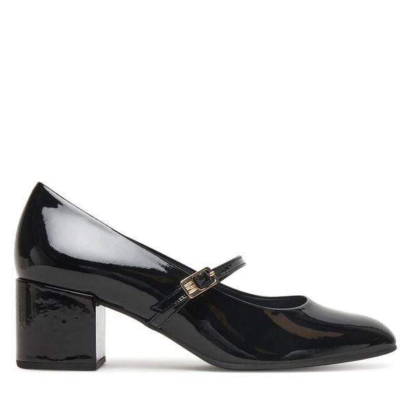 Czółenka HÖGL. Czarne czółenka damskie HÖGL, bez wzorów, bez obcasa. Za 599.99 zł.