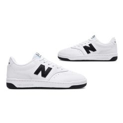 Buty męskie sneakersy sportowe New Balance Bb80Bnn. Białe buty sportowe na co dzień męskie New Balance, bez zapięcia. Za 301.99 zł.